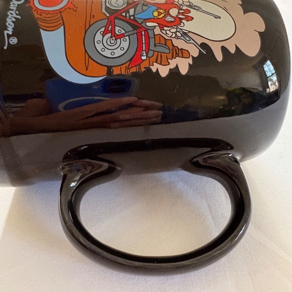 Vintage 1993 Warner Bros. Harley Davidson Yosemite Sam Mug Excellent Condition - Picture 6 of 8